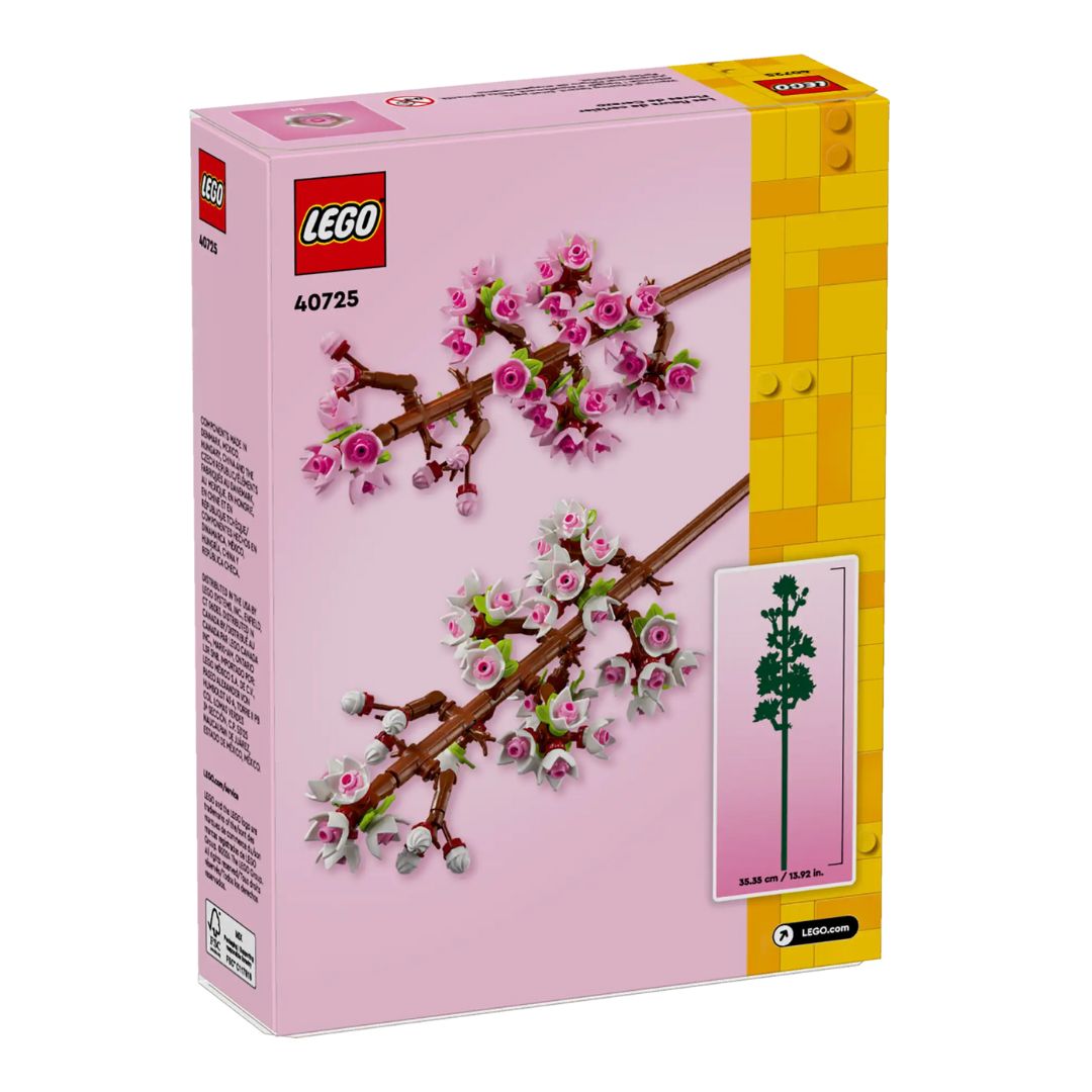 LEGO Cherry Blossoms 40725 | STEM Education| Botanical Science Studies | Spatial Engineering | Dexterity Therapy | Special Parts Kit | 438 Pieces | K12 Education