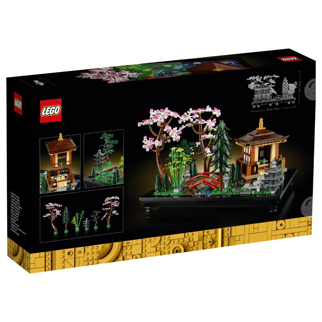 LEGO Tranquil Japanese Garden 10315 | Botanical | 1363 Pieces | Ages 18+ | K12 Education