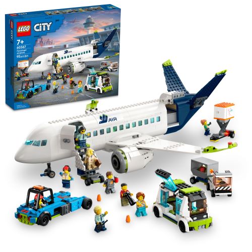 LEGO Passenger Airplane 60367 | Social Studies | 913 Pieces | Ages 7+ |K12 Education