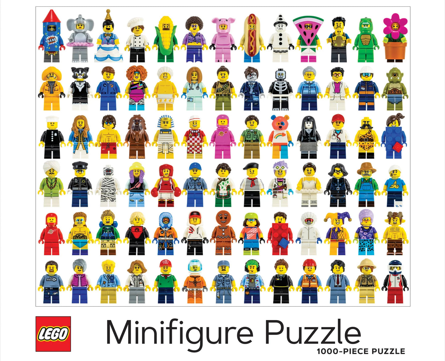 LEGO Minifigure Puzzle | 1000 Pieces