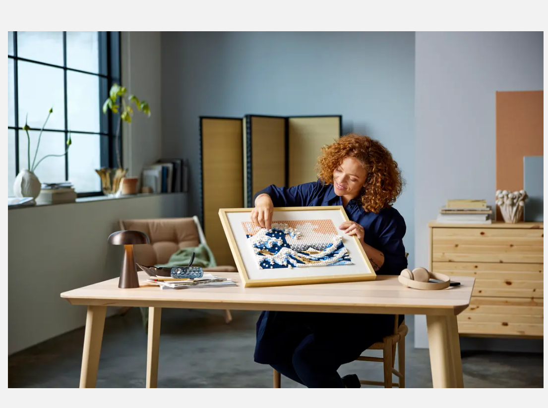 LEGO Hokusai – The Great Wave 31208 | Art Education | Ages 18+ | 1810 Pieces