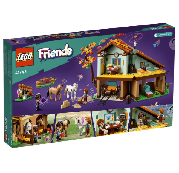 LEGO Autumn's Horse Stable 41745 | STEM Education | Spatial Engineering | Dexterity Therapy | Special Parts Kit | K12 Education