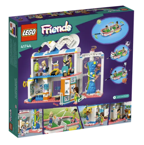 LEGO Sports Center 41744 | STEM Education | Spatial Engineering | Dexterity Therapy | Social Studies | Special Parts Kit | K12 Education