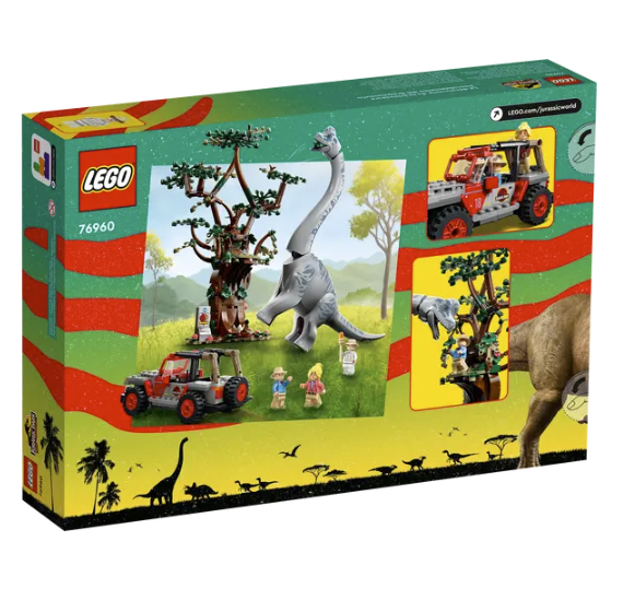 LEGO Brachiosaurus Discovery 76960 | STEM Education | Paleontology Studies | Spatial Engineering | Dexterity Therapy | Special Parts Kit | K12 Education