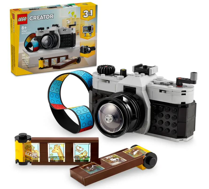 LEGO Retro Camera 31147 | Art History | Photography | 261 Pieces | Ages 8+ | K12 Education