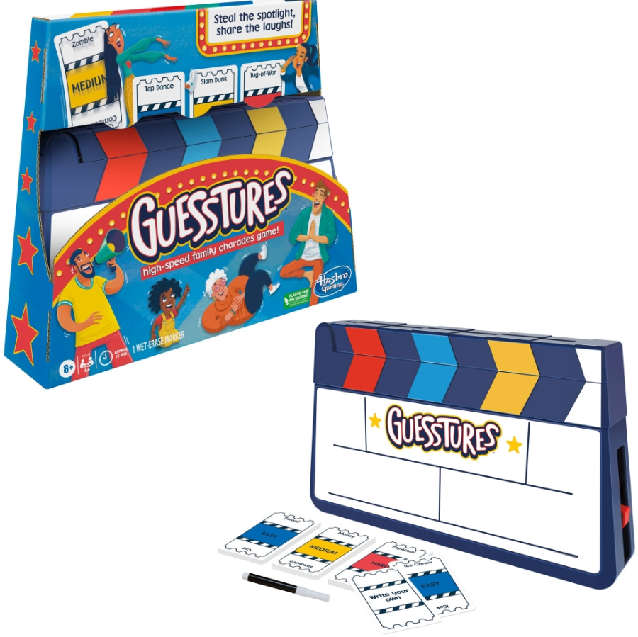 Guesstures Board Game | Ages 8+ | STEM