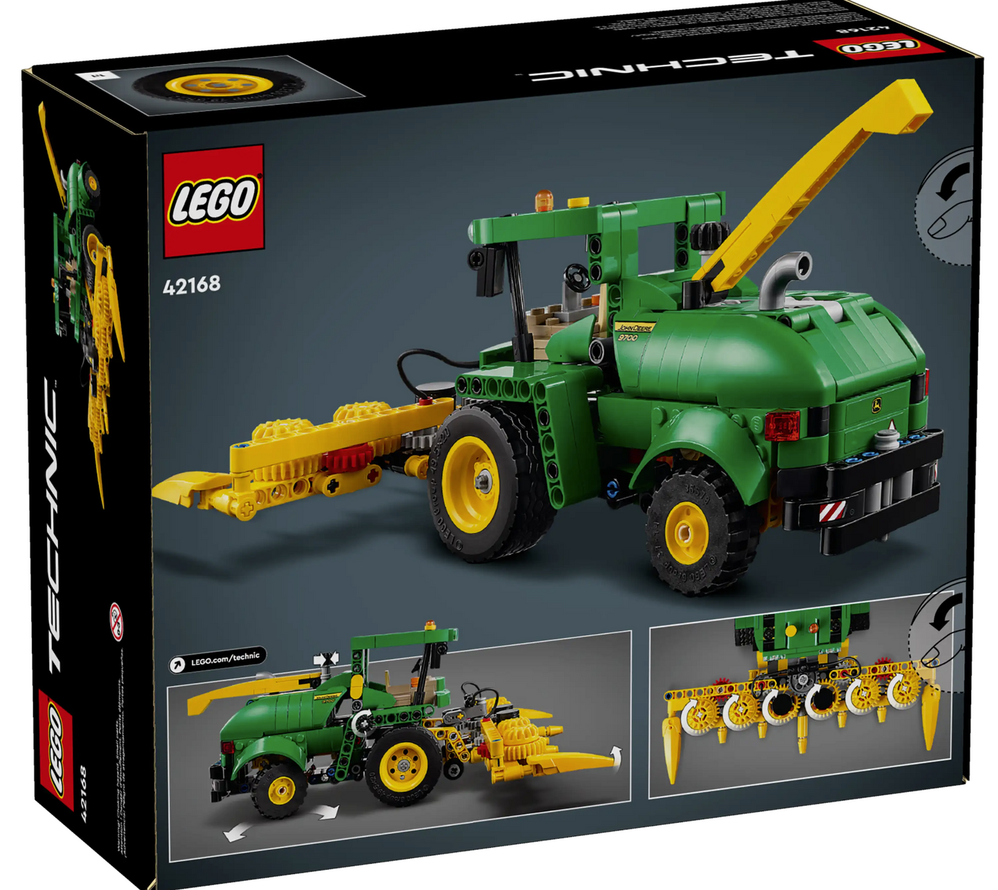 LEGO Forage Harvester 42168 | STEM Education - Agriculture Studies | Spatial Engineering | Dexterity Therapy | Special Parts Kit | K12 Education