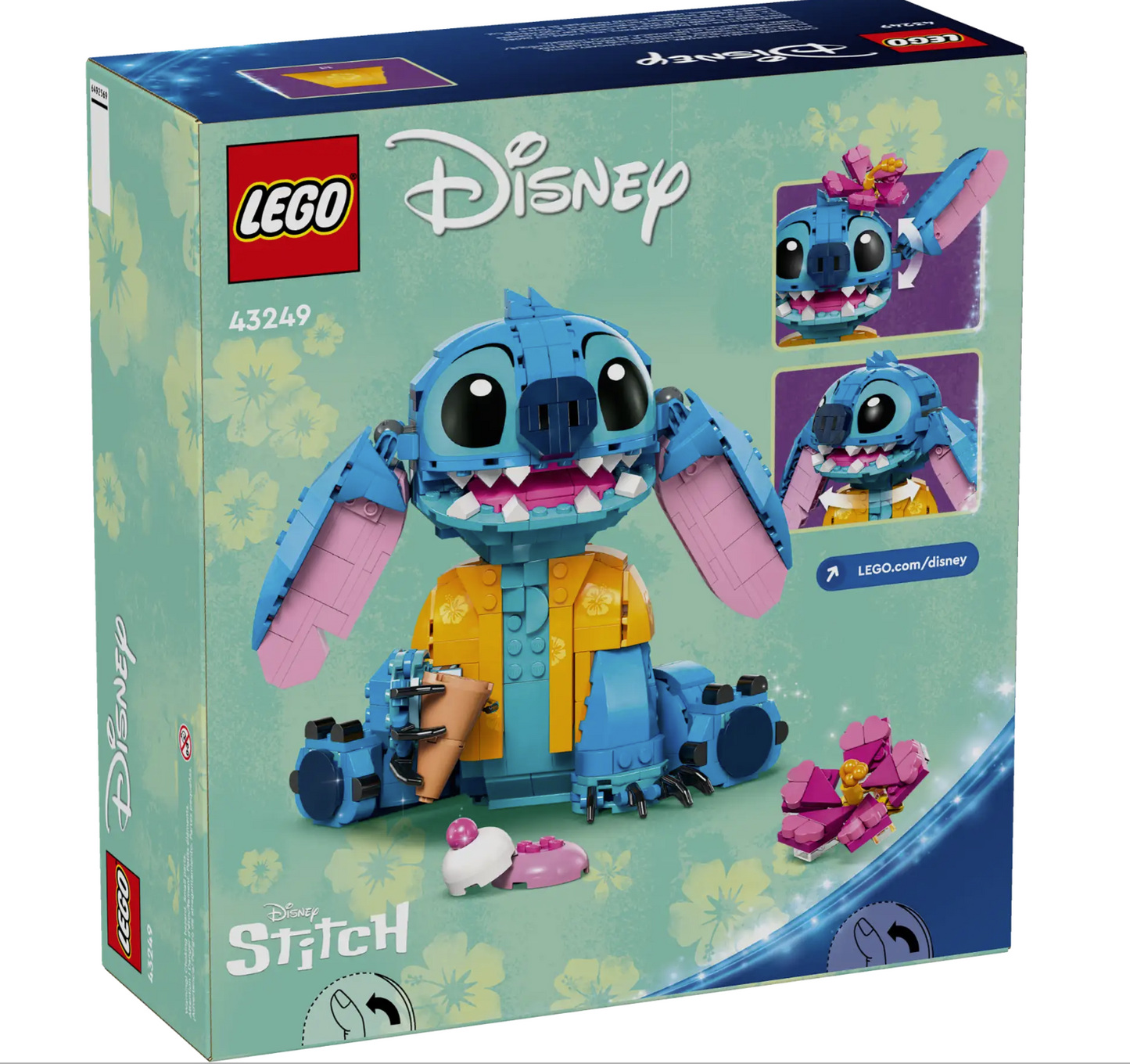 LEGO Stitch 43249 | STEM Education | Spatial Engineering | Dexterity Therapy | Special Parts Kit | K12 Education