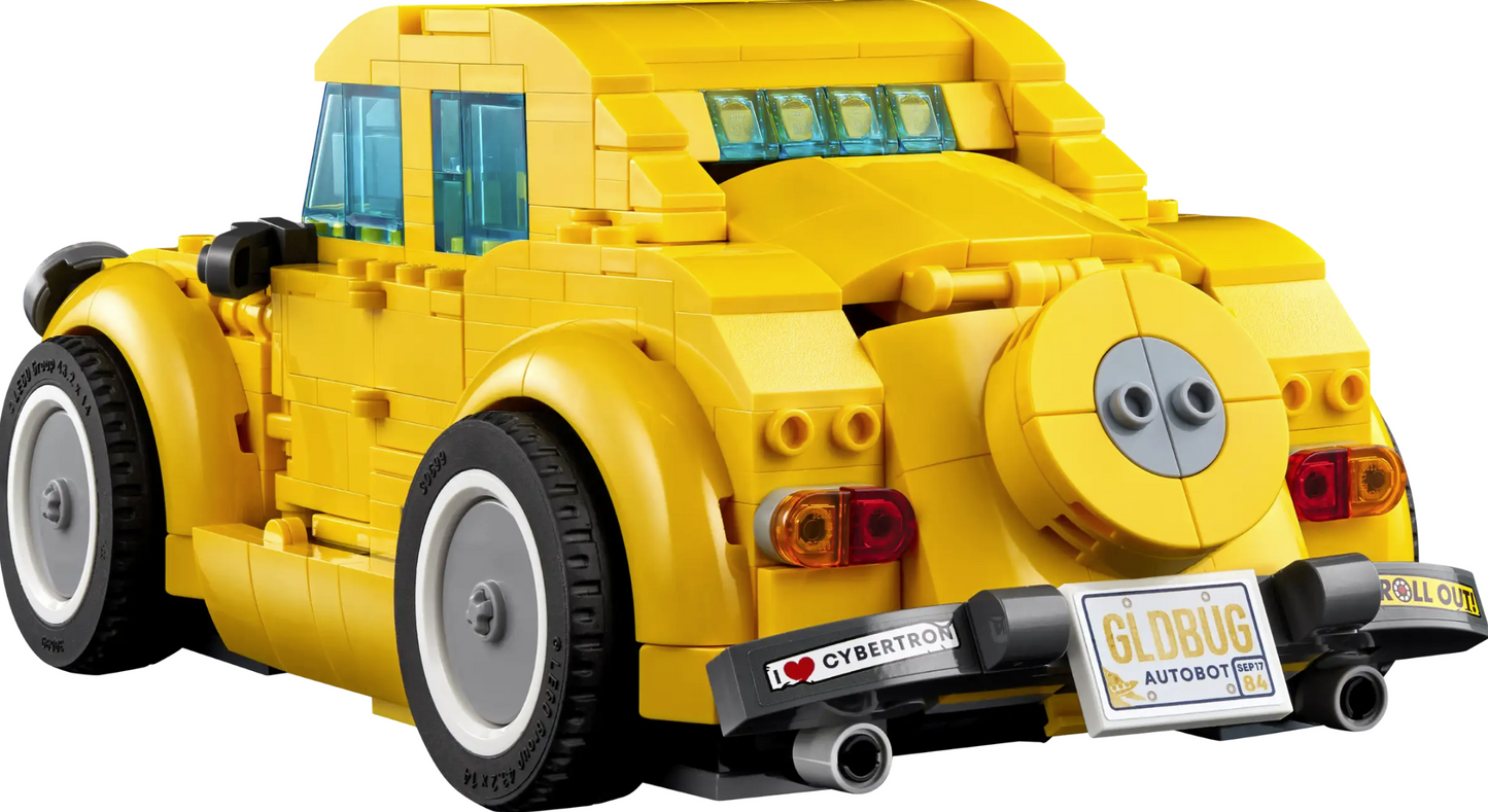 LEGO Bumblebee 10338 | STEM Education | Spatial Engineering & Mechanics | Dexterity Therapy | Special Parts Kit | 950 Pieces | K12 Education