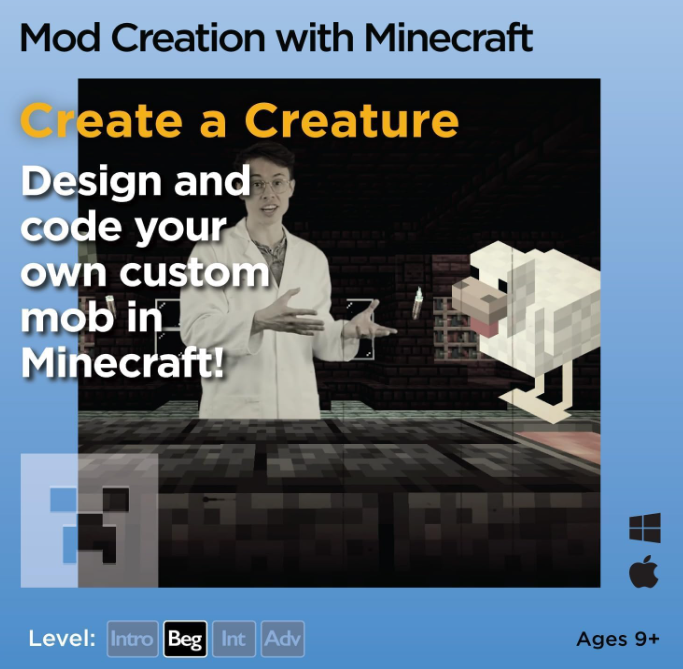 Coding for Kids with Minecraft | Online Courses (PC & Mac)