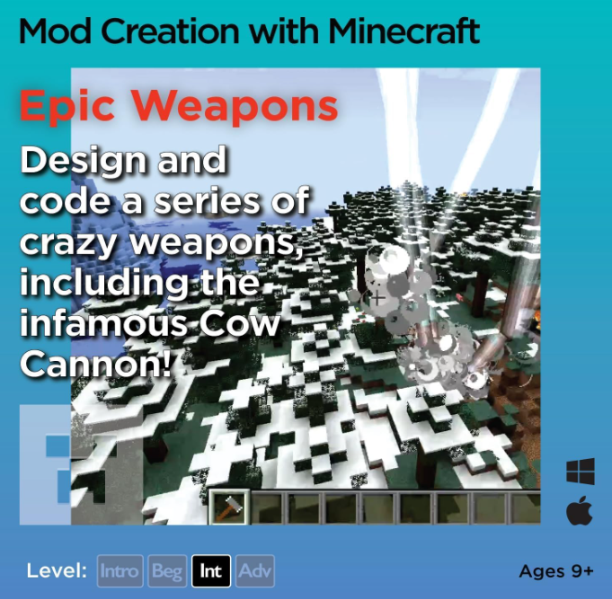 Coding for Kids with Minecraft | Online Courses (PC & Mac)
