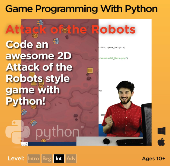 Code Python | Online Courses (PC & Mac)
