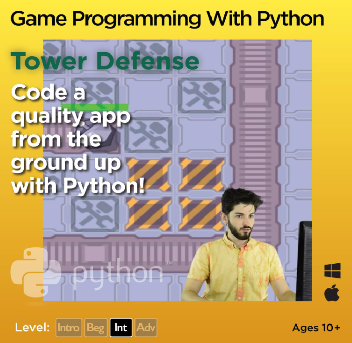 Code Python | Online Courses (PC & Mac)