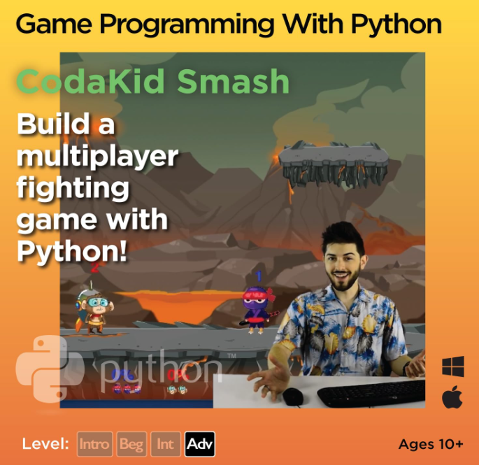 Code Python | Online Courses (PC & Mac)