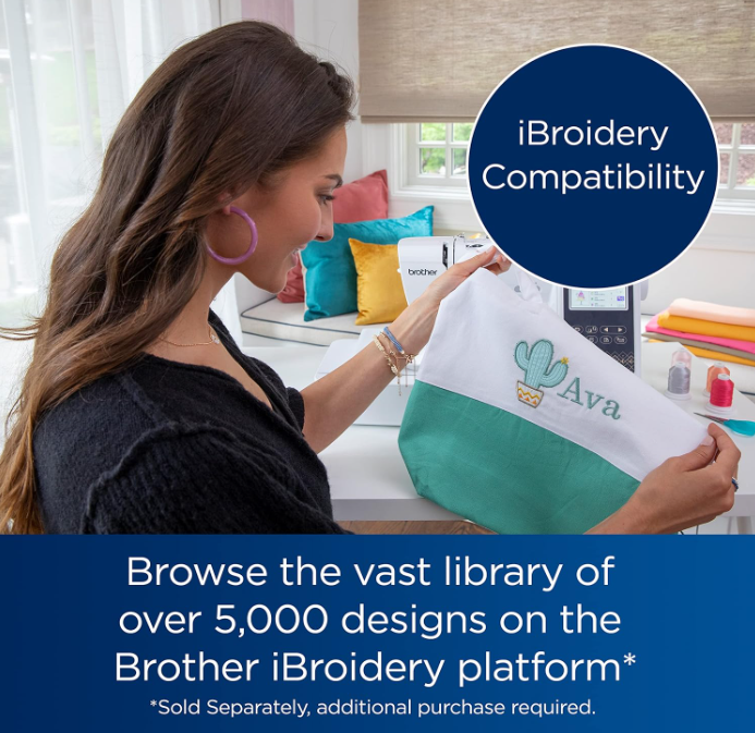 Brother Computerized SE700 Sewing and Embroidery Machine | Plus Sewing Accessories *BUNDLE*