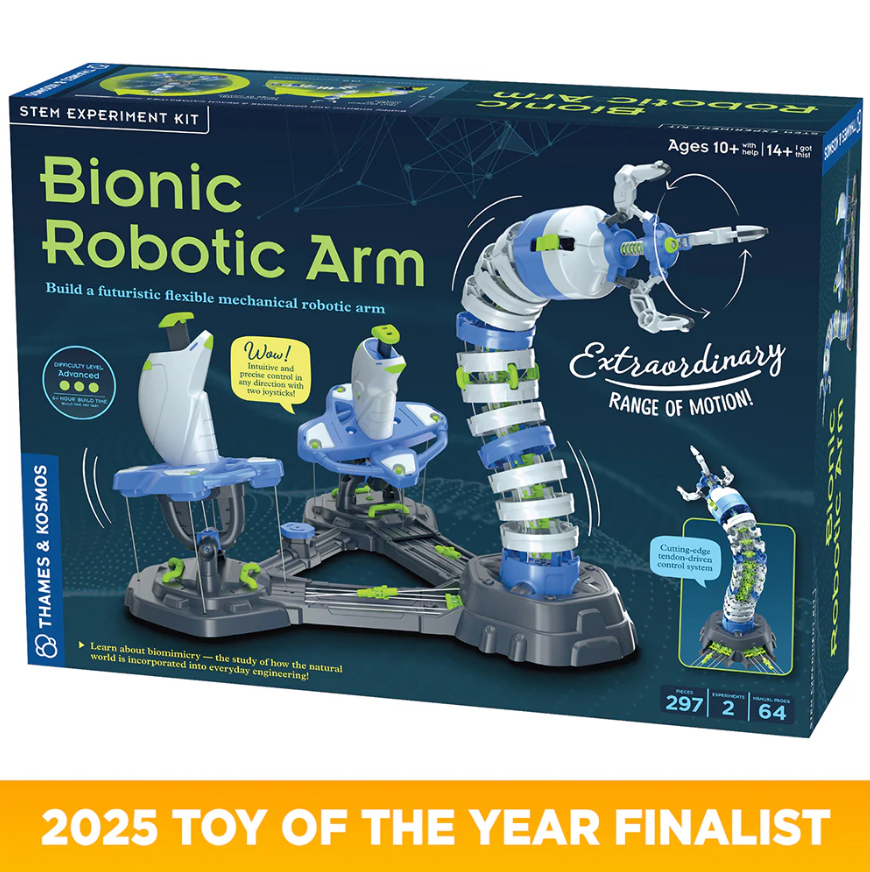 Bionic Robotic Arm | STEM Kit | 297 Pieces