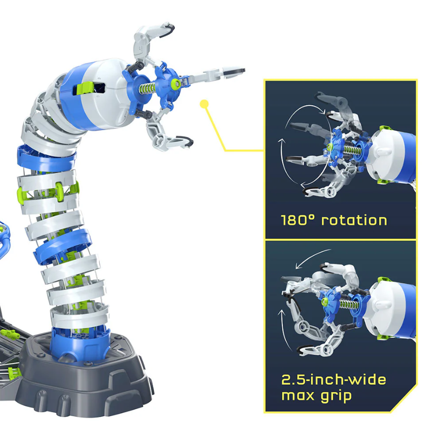 Bionic Robotic Arm | STEM Kit | 297 Pieces
