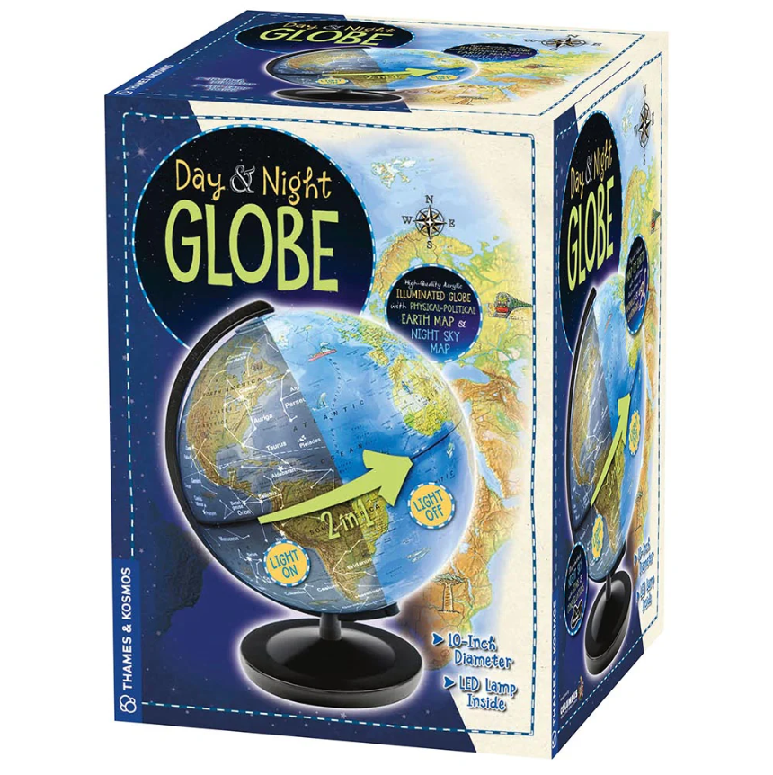 Day & Night Globe | K-12 Social Studies & Geography Learning | Ages 7+