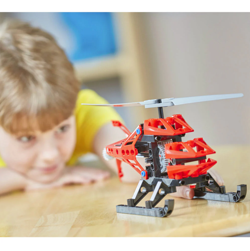Geared-Up Gadgets | Gears, Transmissions, & Centripetal Force | Ages 8+ | 114 Pieces | STEM Kit