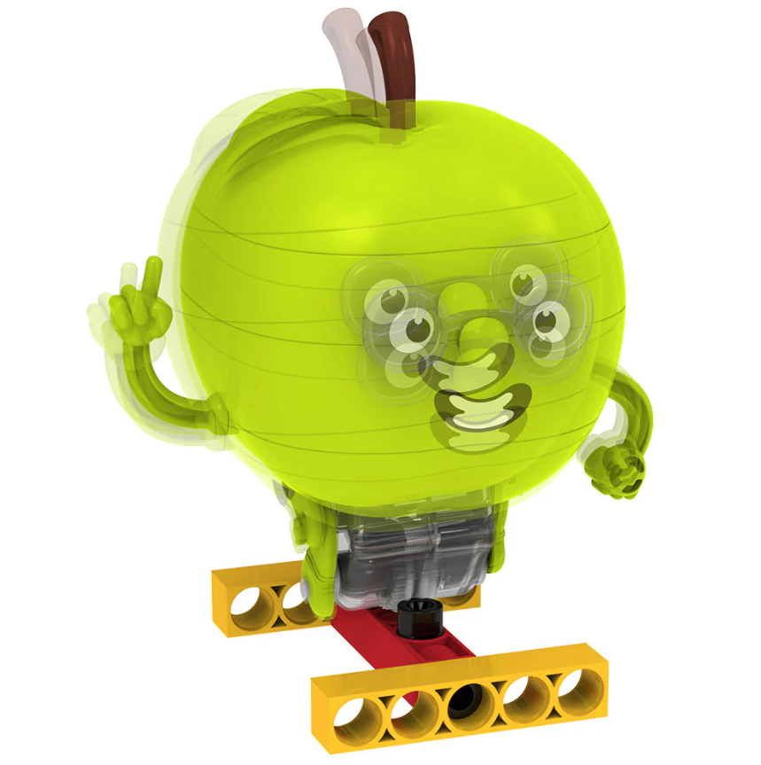 Newton's Apple: Tightrope-Walking Gyrobot | Ages 8+ | 75 Pieces | STEM Kit