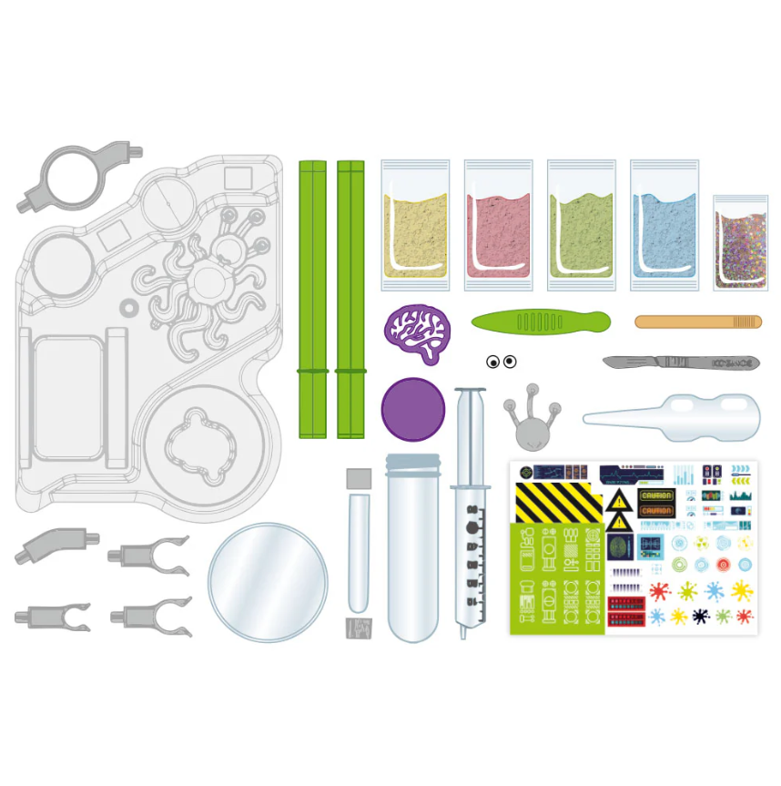 Ooze Labs: Slime Lab Chemistry Station | Ages 6+ | 28 Pieces | STEM Experiment Kit