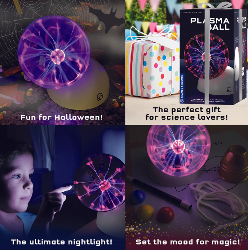 Plasma Science Experiment STEM Kit | Ages 14+ | 2 Pieces | Includes 5 Hands-on Experiments
