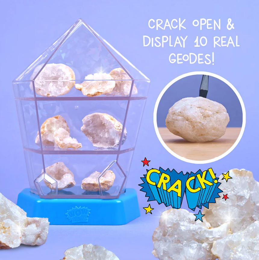 Wow in the World: Geology Kit | Ages 6+ | 15 Pieces | STEM Experiment Kit