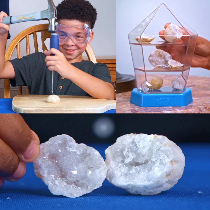 Wow in the World: Geology Kit | Ages 6+ | 15 Pieces | STEM Experiment Kit