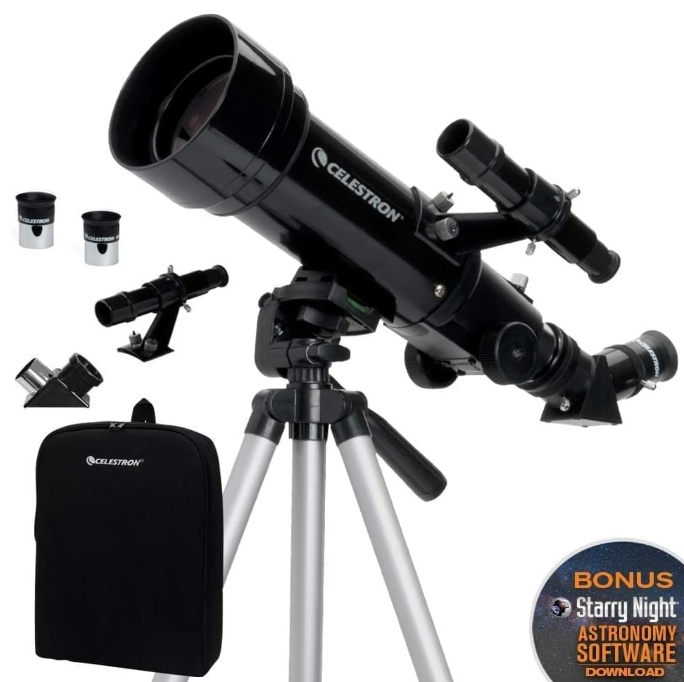 Celestron 70mm Telescope | Ideal for Beginners | Fully-Coated Glass Optics