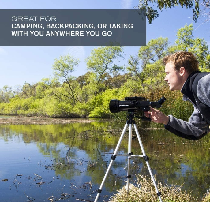 Celestron 70mm Telescope | Ideal for Beginners | Fully-Coated Glass Optics