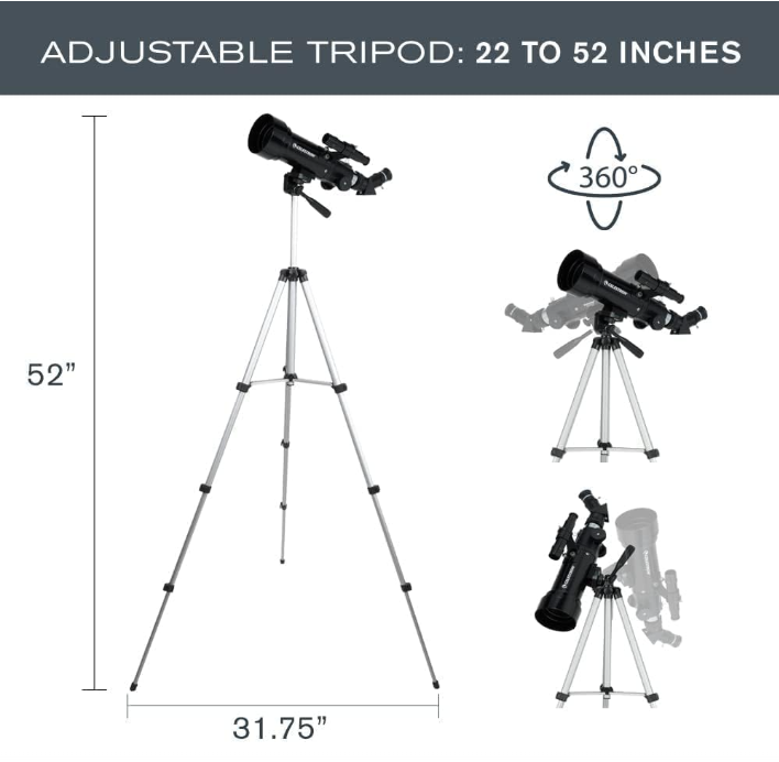 Celestron 70mm Telescope | Ideal for Beginners | Fully-Coated Glass Optics