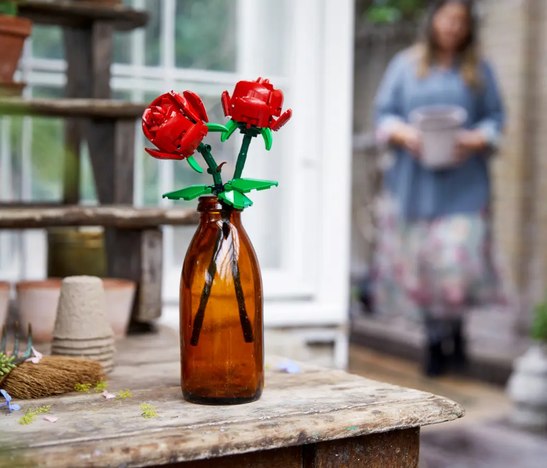 LEGO Roses 40460 | Botanical | 120 Pieces | Ages 8+ | K12 Education