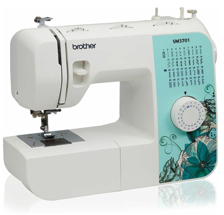 Brother SM3701 Sewing Machine | 12" x 5.8" x 15.3" | White