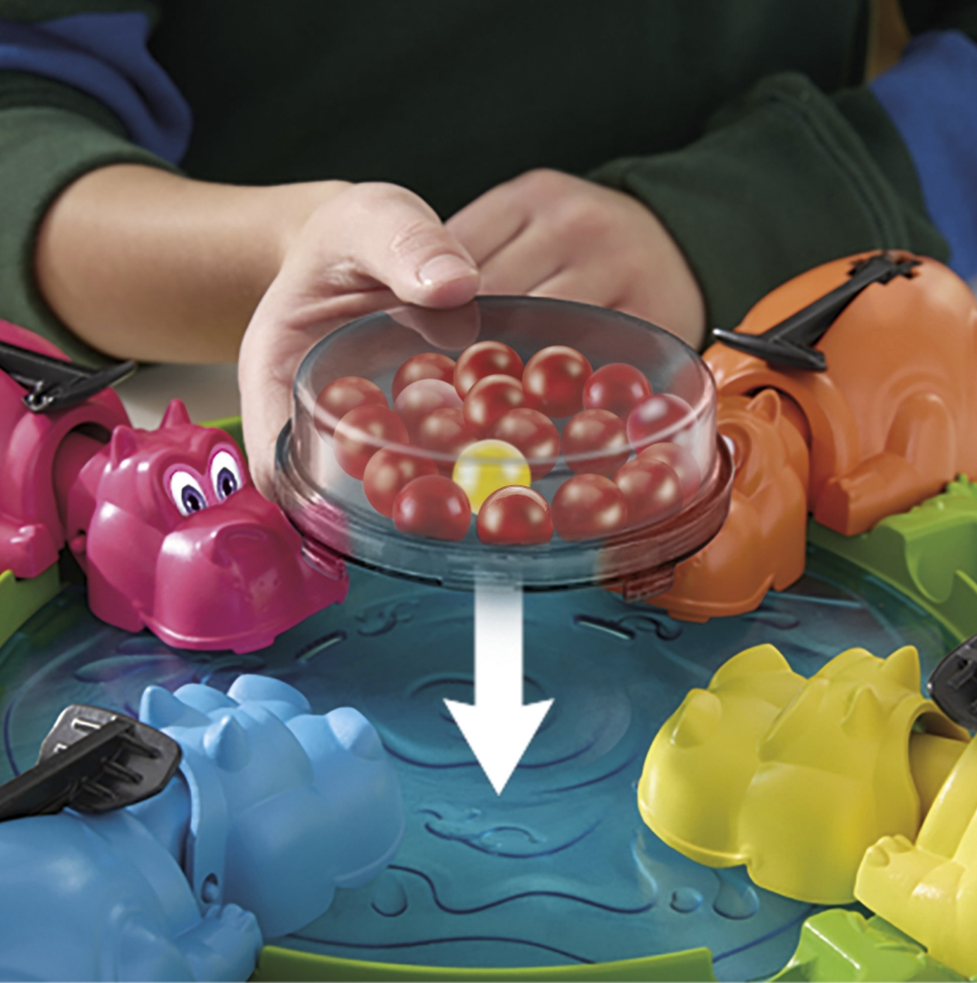 Hungry Hungry Hippos Board Game | Ages 4+ | STEM