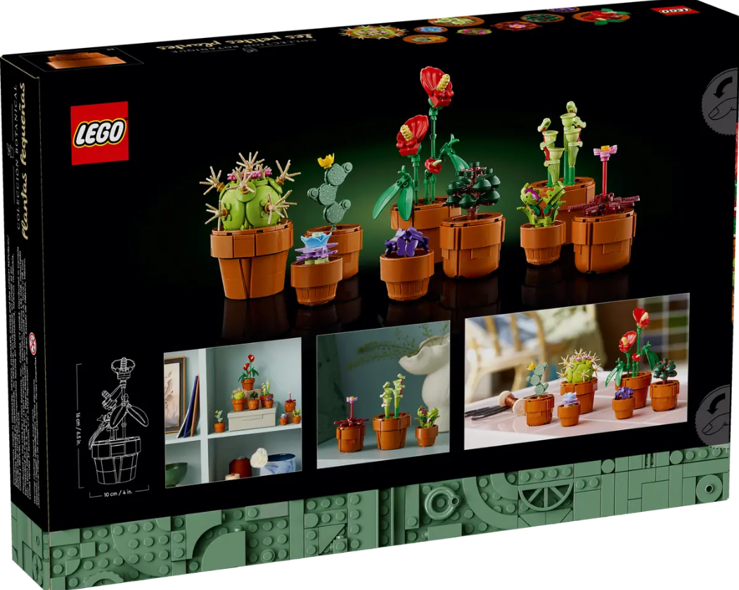LEGO Tiny Plants 10329 | Botanical | 758 Pieces | Ages 18+ | K12 Education