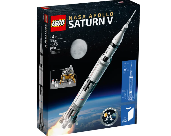 LEGO NASA Apollo Saturn V Space Rocket 92176 | Ages 14+ | 1969 Pieces