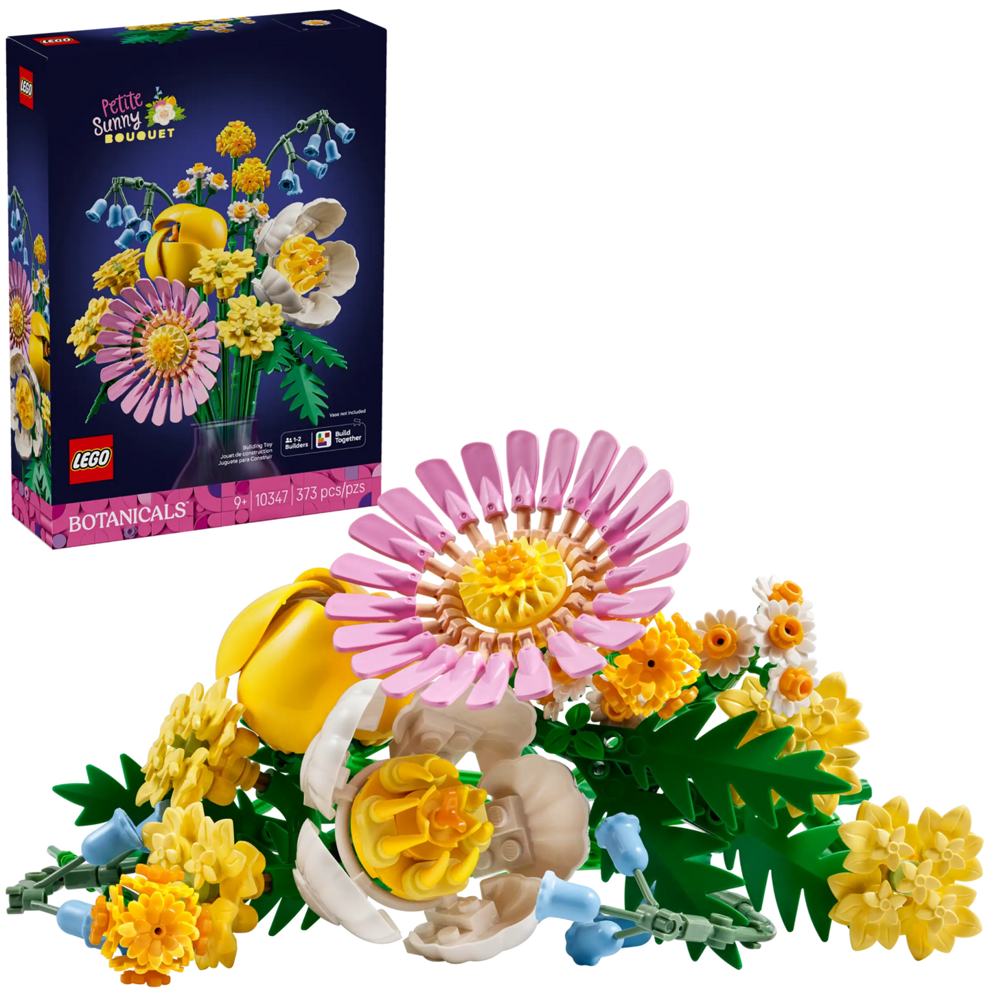 NEW! LEGO Petite Sunny Bouquet 10347 | Botanical | 373 Pieces | Ages 9+ | K12 Education