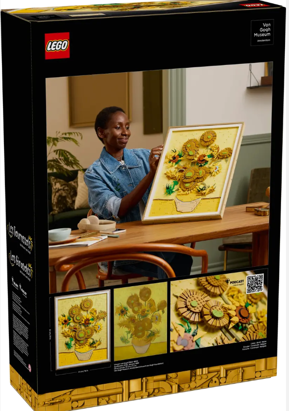 LEGO Vincent van Gogh – Sunflowers 31215 | Art | 2615 Pieces | Ages 18+