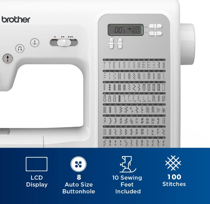 Brother CP100X Computerized Sewing and Quilting Machine | Plus Sewing & Quilting Accessories *BUNDLE*
