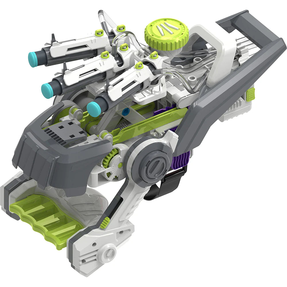 Ultra Bionic Blaster | Air-Powered Robotics | Ages 10+ | 139 Pieces | STEM Experiment Kit