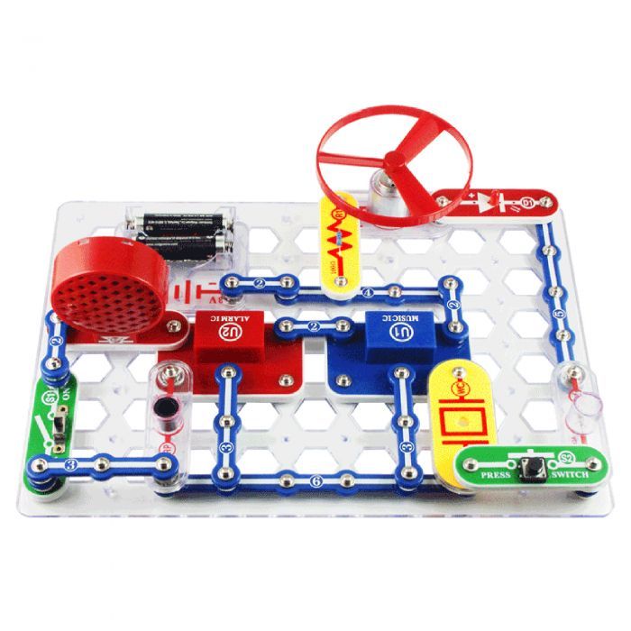 Snap Circuits Junior - Electronic Project Kit for younger students, 100+ Projects