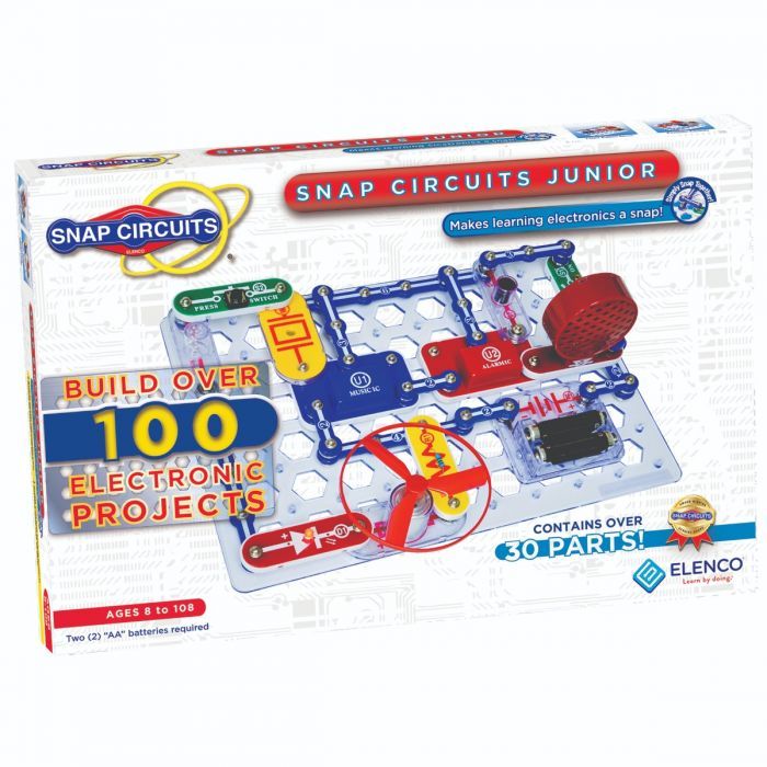Snap Circuits Junior - Electronic Project Kit for younger students, 100+ Projects