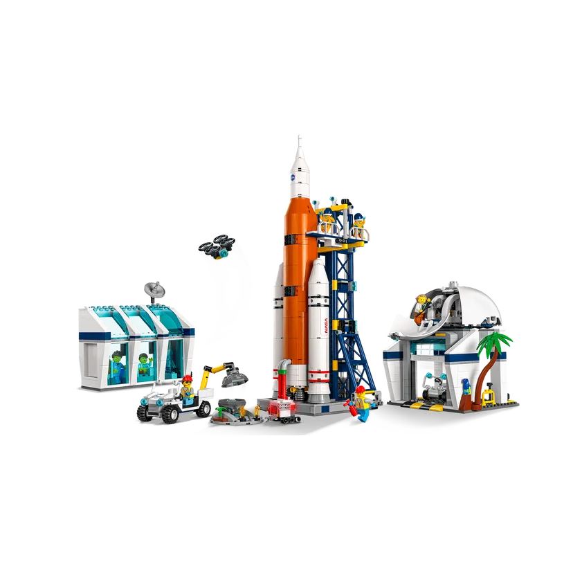 LEGO NASA Artemis Rocket 60351 | Space History | 1010 Pieces | Ages 7+ | K12 Education