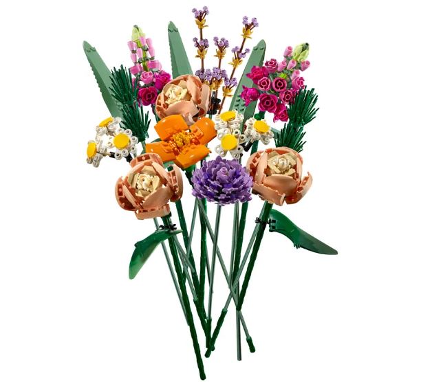 LEGO Flower Bouquet 10280 | Spatial Engineering | Dexterity Therapy | Botanical Studies | Special Parts Kit | K12 Education