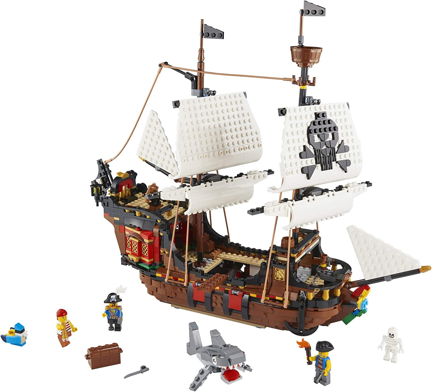 LEGO Ship 31109 | STEM Education | Spatial Engineering | Dexterity Therapy | Special Parts Kit | K12 Education