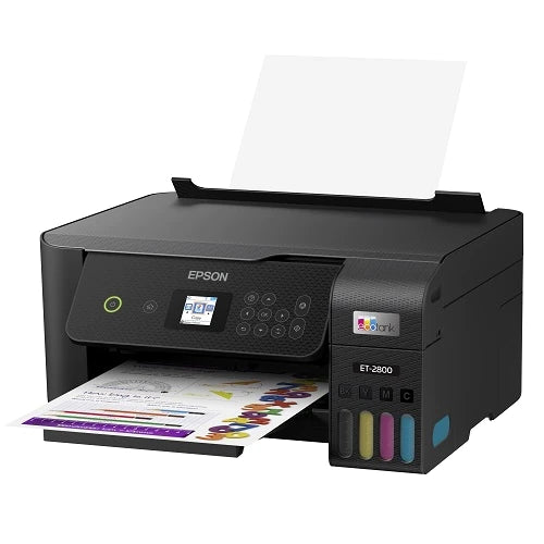 Epson EcoTank 2800 | Wireless Color All-in-One Cartridge-Free Supertank Printer | with Scan and Copy (ET-2800)