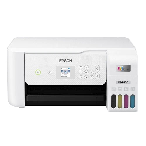 Epson EcoTank 2800 | Wireless Color All-in-One Cartridge-Free Supertank Printer | with Scan and Copy (ET-2800)