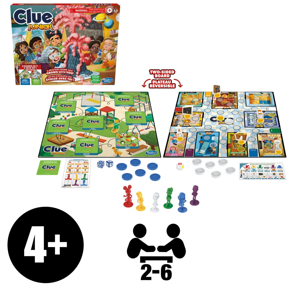 Clue Junior Board Game | Ages 4+ | STEM