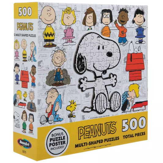 Peanuts Multi-Shaped Puzzles | 500 Pieces