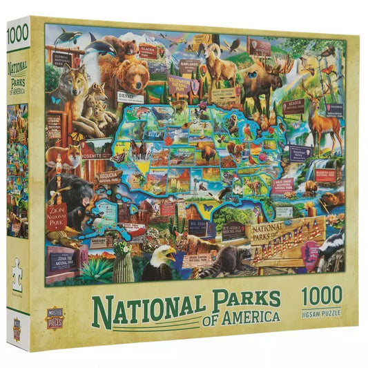 National Parks Of America Puzzle | 1000 Pieces